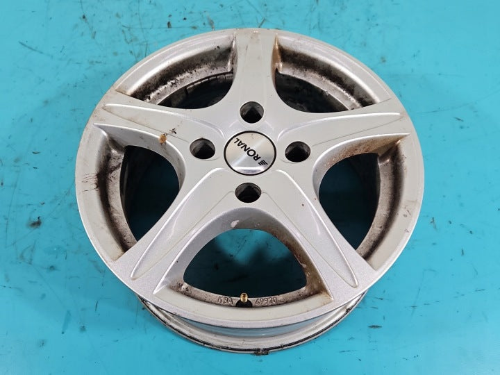 4x Alufelge 16 Zoll 6.0" 4x114.3 40ET KBA49920 Volvo S40 I Rim Wheel FEL4511366961uf