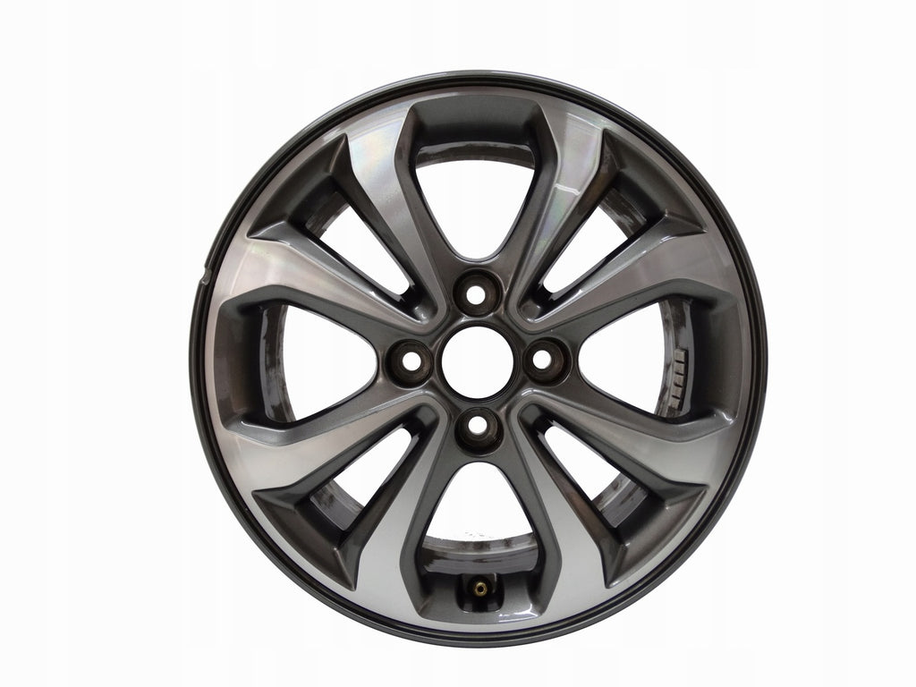 1x Alufelge 15 Zoll 6.0" 4x100 47ET Glanz Grau 52910-C8800 Hyundai I10 Rim Wheel