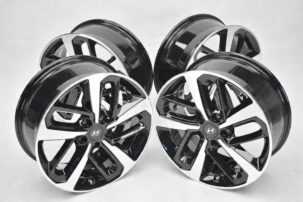 4x Alufelge 18 Zoll 7.5" 5x114.3 52ET Glanz Graphit 52910-J9300 Hyundai Kona Mg