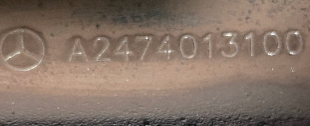 1x Alufelge 19 Zoll 7.5" 5x112 53ET Glanz Schwarz A2474013100 Mercedes-Benz W247 FEL5521229594na