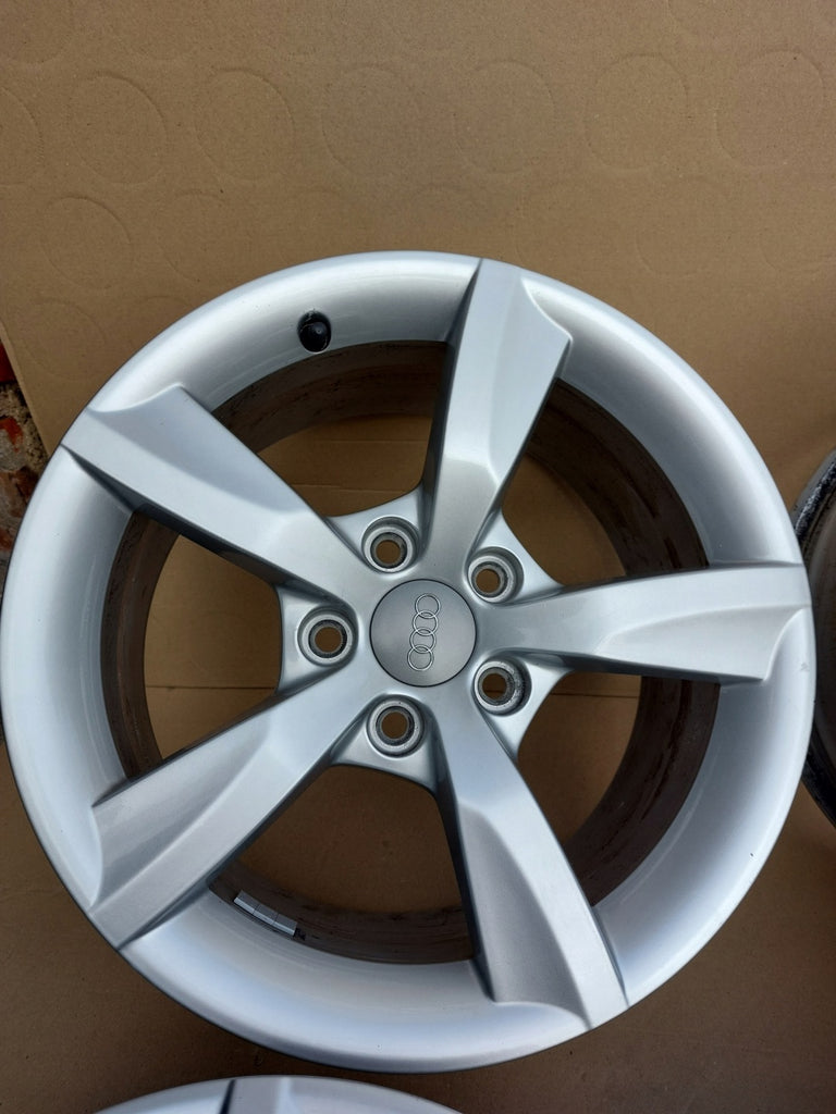 4x Alufelge 16 Zoll 7.5" 5x112 37ET Glanz Silber 4G0071496 Audi A6 C7 Rim Wheel FEL7711646080zr