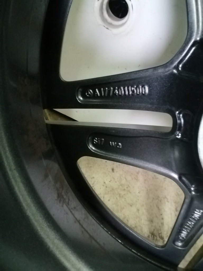 1x Alufelge 18 Zoll 7.5" 5x112 49ET Graphit A1774011500 Mercedes-Benz Cla FEL6165303955lj
