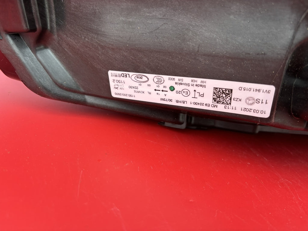 Frontscheinwerfer Skoda Superb III 3V1941015D Links Scheinwerfer Headlight