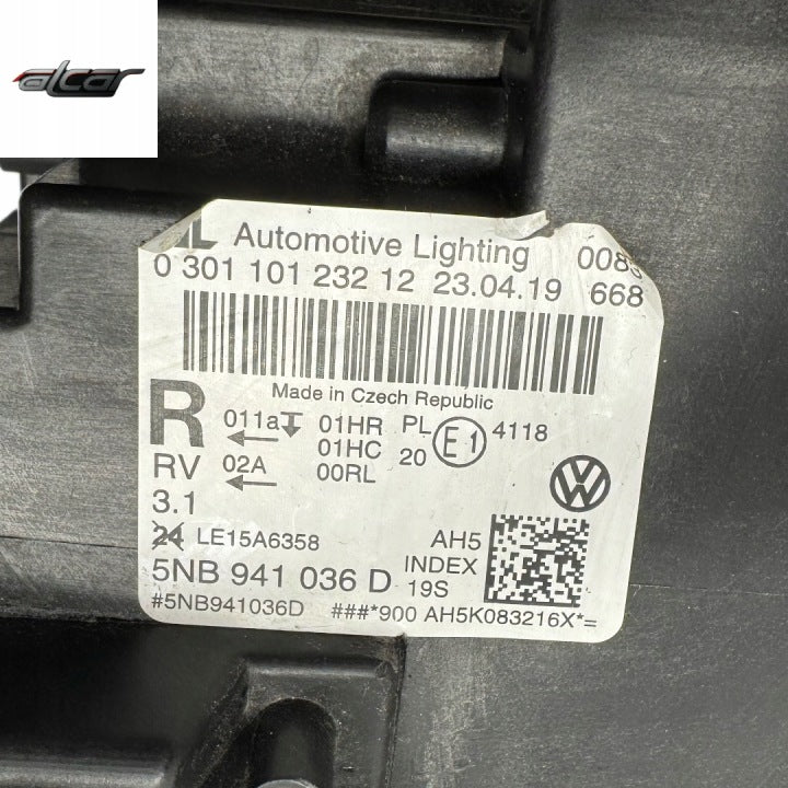 Frontscheinwerfer VW Tiguan 5NB941036 Rechts Scheinwerfer Headlight SCH4726033889az