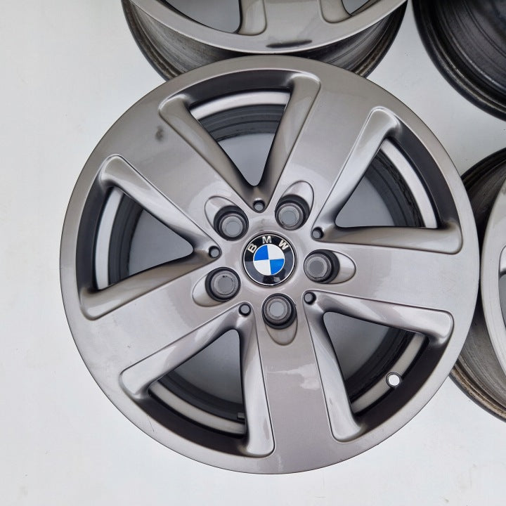 4x Alufelge 16 Zoll 7.0" 5x112 6877741 BMW 4 Gran 2 F44 Tourer F45 F46 Rim Wheel FEL9423154584ej