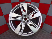 Load image into Gallery viewer, 1x Alufelge 21 Zoll 9.5&quot; 5x112 31ET Glanz Silber 4M0601025K Audi Q7 Rim Wheel