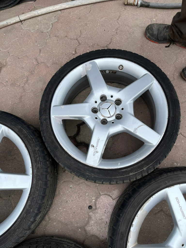 4x Alufelge 18 Zoll 7.0" 5x112 54ET Glanz Silber A1694011202 Mercedes-Benz W246 FEL2719110939rp