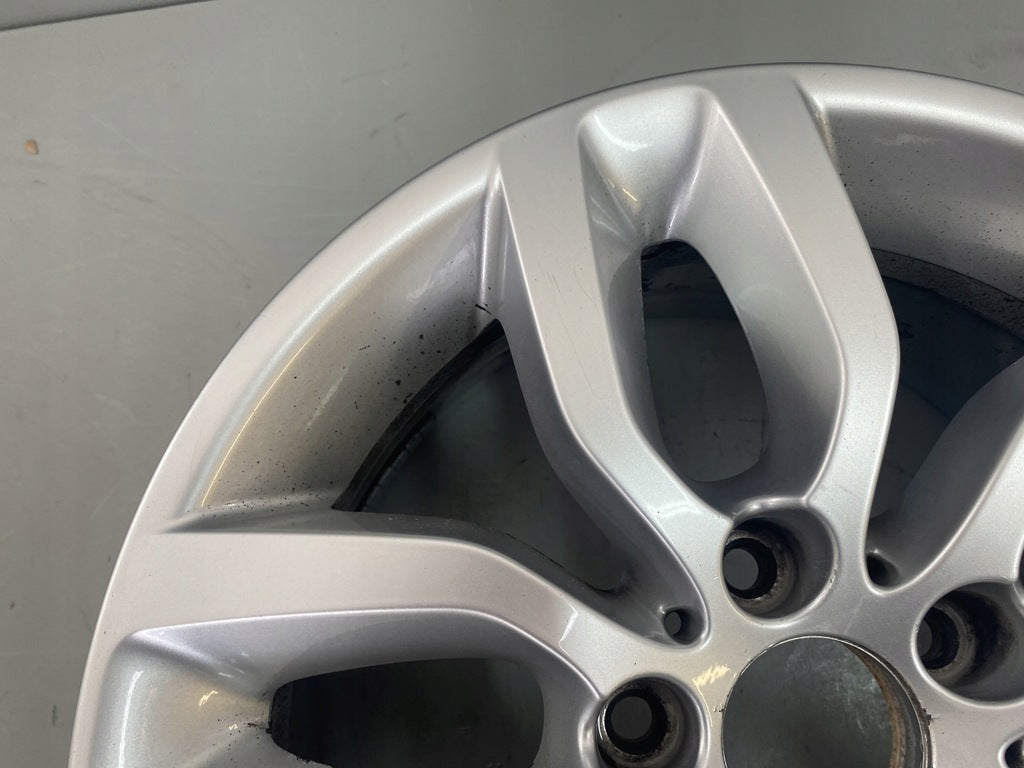 1x Alufelge 17 Zoll 7.5" 5x120 32ET Glanz Silber 6787576 BMW F26 F25 Rim Wheel FEL3529362214mx