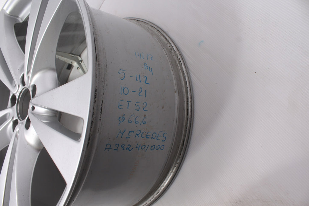 1x Alufelge 21 Zoll 10.0" 5x112 52ET A292401000 Mercedes-Benz Rim Wheel FEL3034689493te