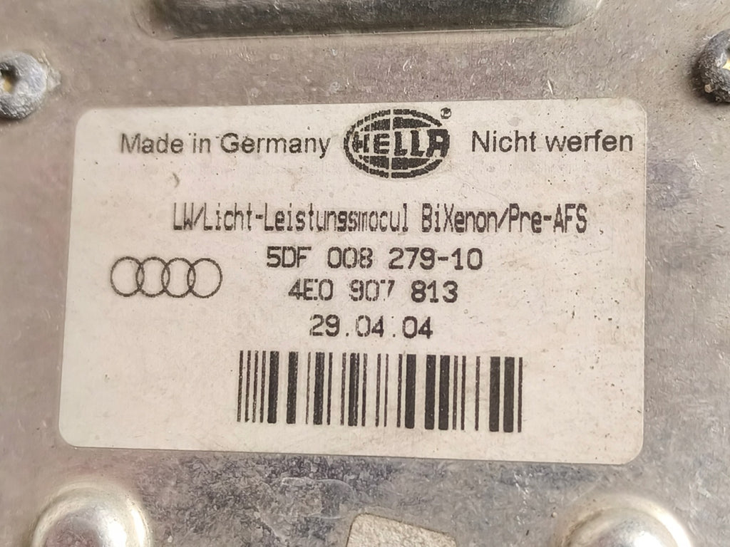 Frontscheinwerfer Audi A8 15815400 Rechts Scheinwerfer Headlight SCH1921077041gf