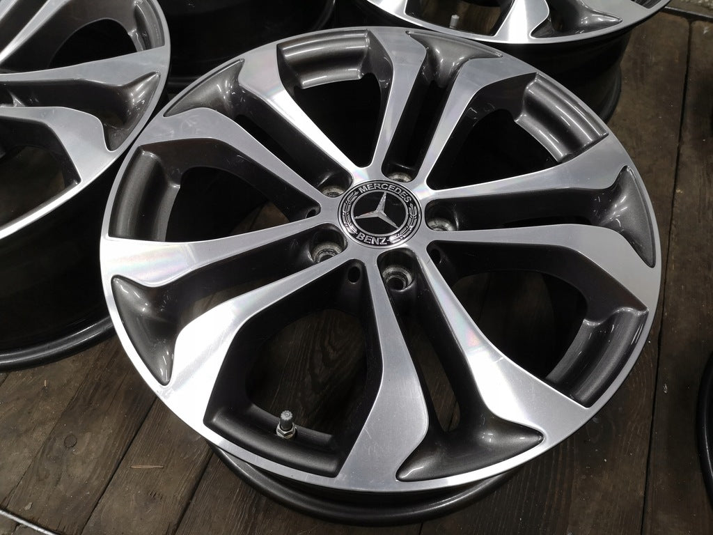 4x Alufelge 17 Zoll 7.5" 5x112 36ET A2534010600 Mercedes-Benz Glc Rim Wheel FEL8007880114ah