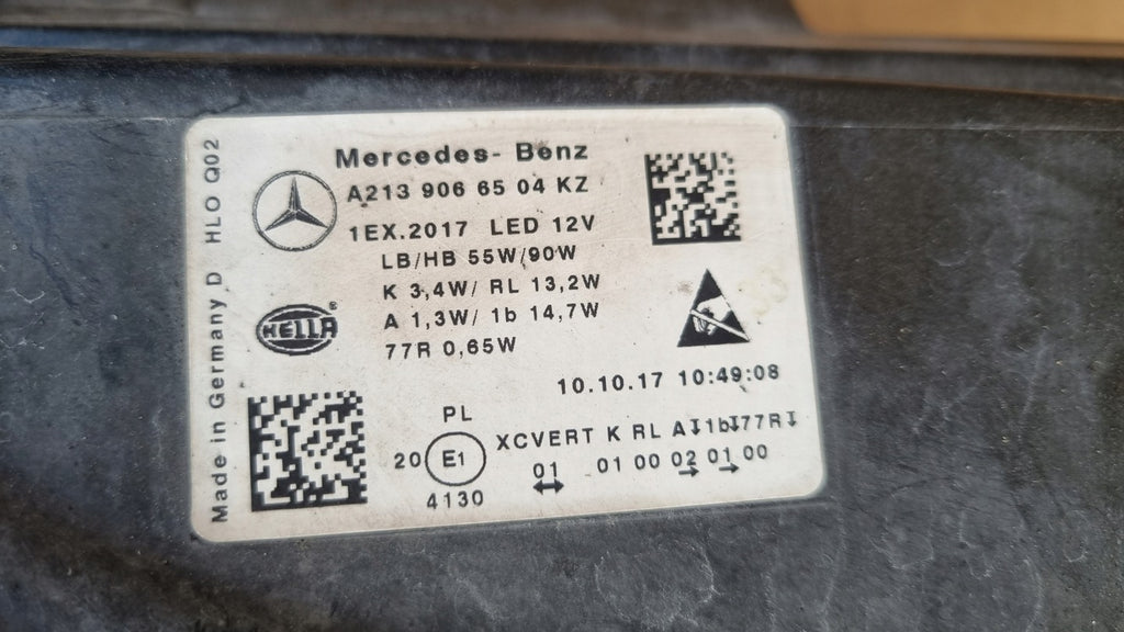 Frontscheinwerfer Mercedes-Benz W213 A2139066504 LED Links Headlight SCH2596491641xp