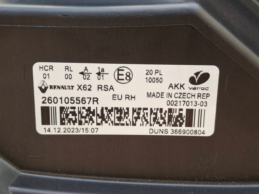 Frontscheinwerfer Renault Master III 260105567R LED Rechts Headlight SCH9456893890gn