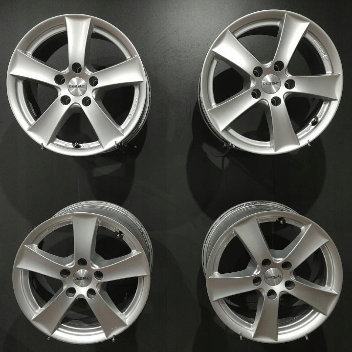 4x Alufelge 16 Zoll 7.0" 5x112 35ET Glanz Silber Audi A4 B8 Rim Wheel FEL8286062252tb