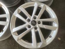 Load image into Gallery viewer, 4x Alufelge 17 Zoll 6.5" 5x112 43ET Glanz Silber 8Y0601025L Audi A6 A4 Rim Wheel FEL4788657025ox