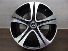 Laden Sie das Bild in den Galerie-Viewer, 4x Alufelge 17 Zoll 7.5" 5x112 40ET Glanz Silber A2134011200 Mercedes-Benz W213 FEL5636717031ia