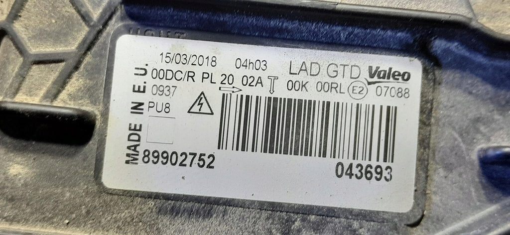 Frontscheinwerfer Citroën C5 III 89902752 Xenon Links Scheinwerfer Headlight