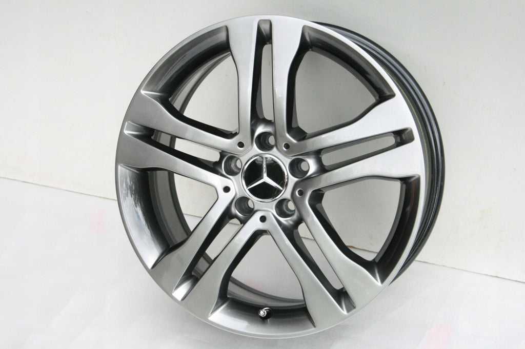 4x Alufelge 18 Zoll 7.0" 5x112 46ET Glanz A1564010102 Mercedes-Benz X156 FEL2702268043lu