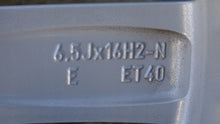 Load image into Gallery viewer, 1x Alufelge 16 Zoll 6.5" 5x100 40ET Glanz Silber 82A601025C Audi A1 Rim Wheel FEL8418056871ux