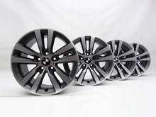 Laden Sie das Bild in den Galerie-Viewer, 4x Alufelge 17 Zoll 7.5" 5x120 43ET Matt Graphit 6866303 BMW F22 F21 F23 F20 FEL5138131379fd