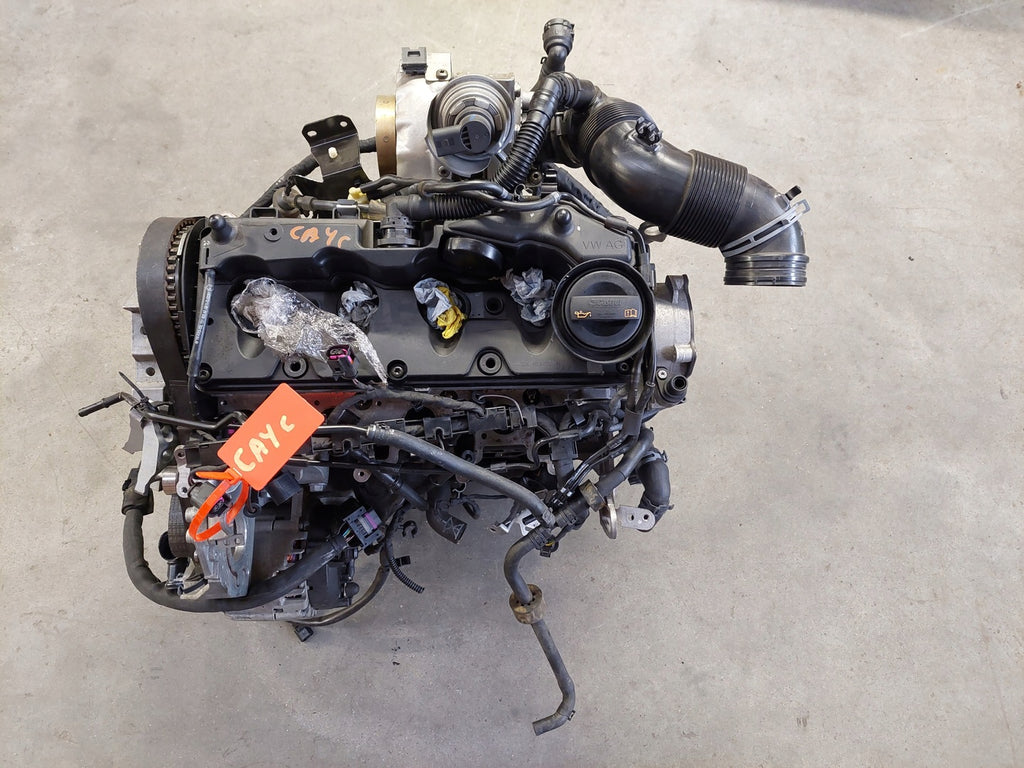 Motor VW Golf Polo CAYA CAYC 1.6 TDI 85TKm 2008 Diesel Engine Unkomplett