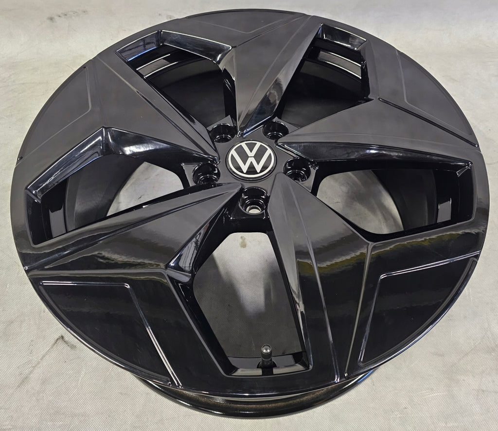 4x Alufelge 19 Zoll 7.5" 5x112 51ET Glanz Schwarz 5G0601025 VW Golf Vii FEL3399775648xo
