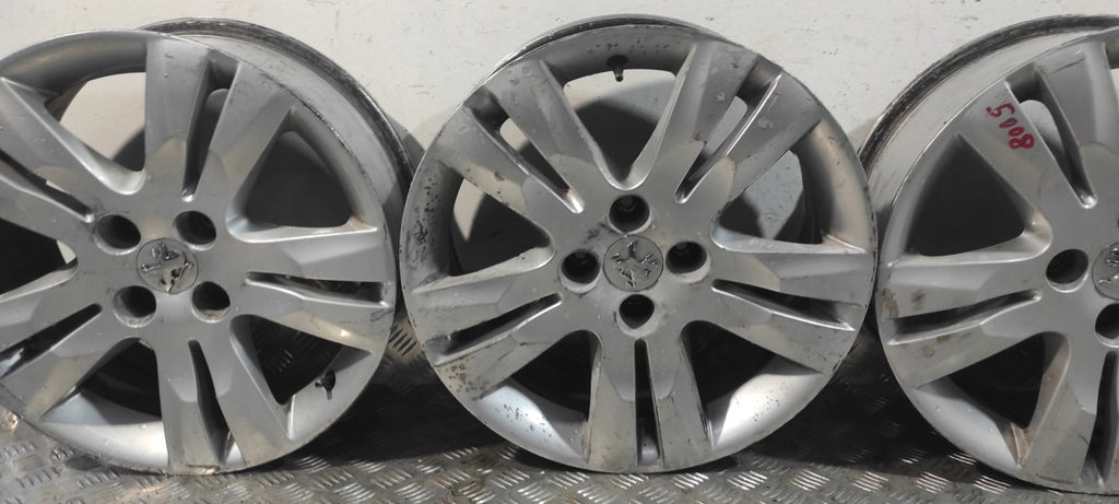4x Alufelge 17 Zoll 7.0" 4x108 29ET Glanz Silber 9685737280 Peugeot 508 I FEL1670237903ks