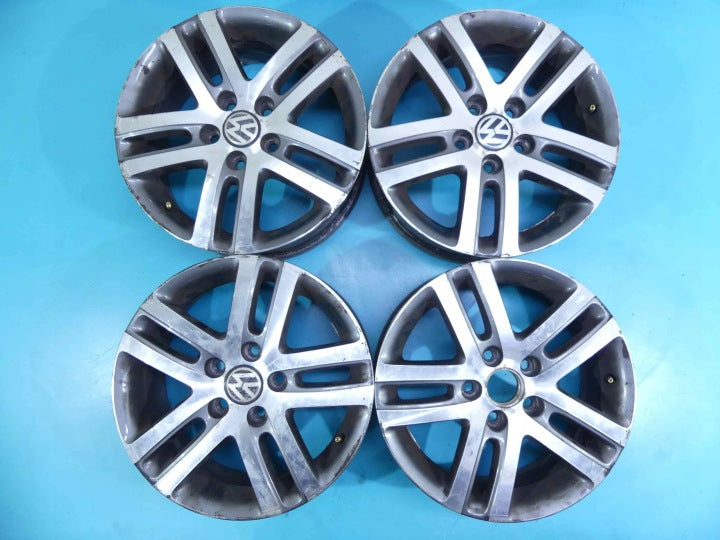 4x Alufelge 16 Zoll 6.5" 5x112 VW Jetta I Rim Wheel FEL1669726246mj