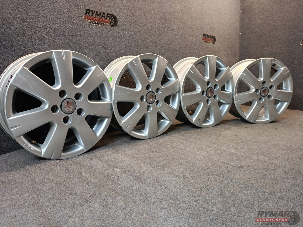 4x Alufelge 16 Zoll 6.0" 5x112 50ET Glanz Silber 1T4071496 Audi Rim Wheel FEL6305174579eq