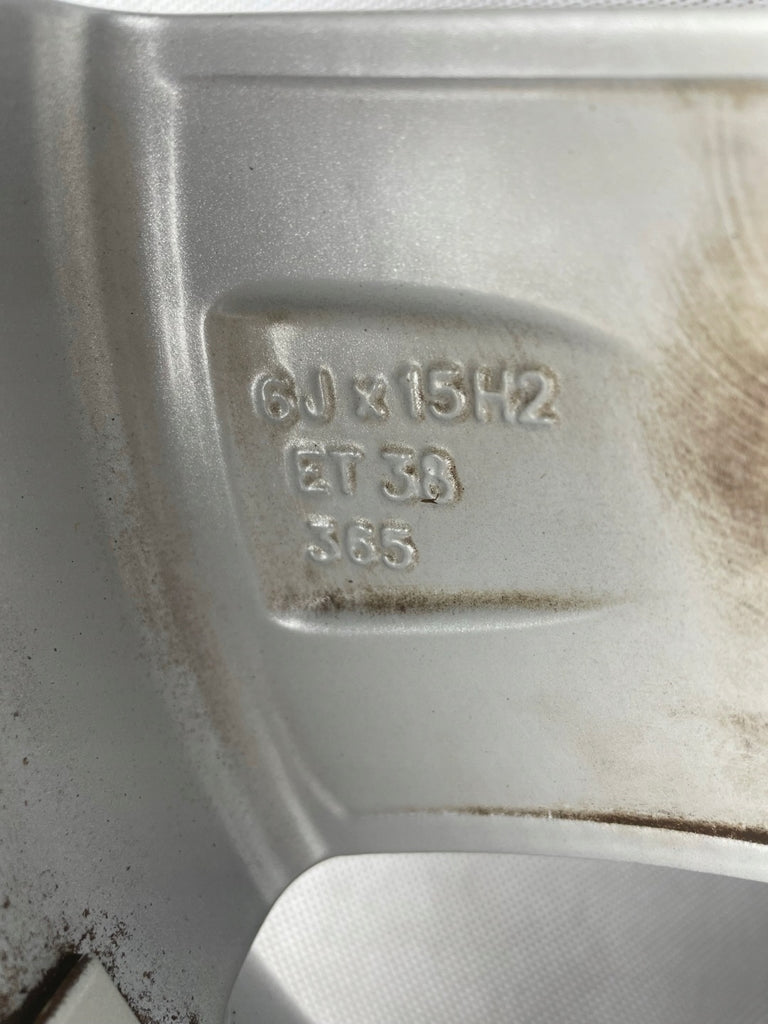 1x Alufelge 15 Zoll 6.0" 5x112 38ET 6Y0601025A Skoda I Rim Wheel FEL7006629879fq