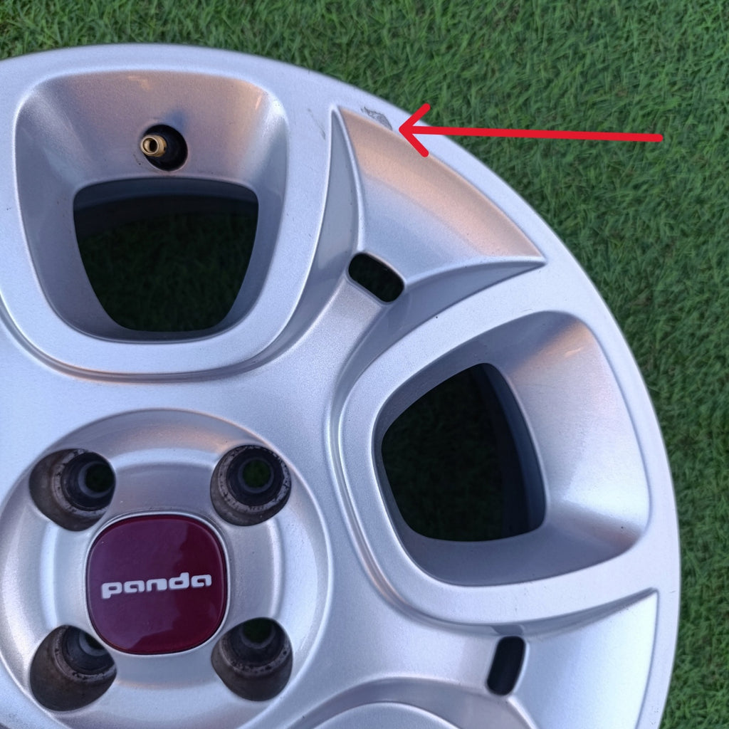 1x Alufelge 15 Zoll 6.0" 4x98 51929755 Fiat Panda Rim Wheel FEL6508007363wj