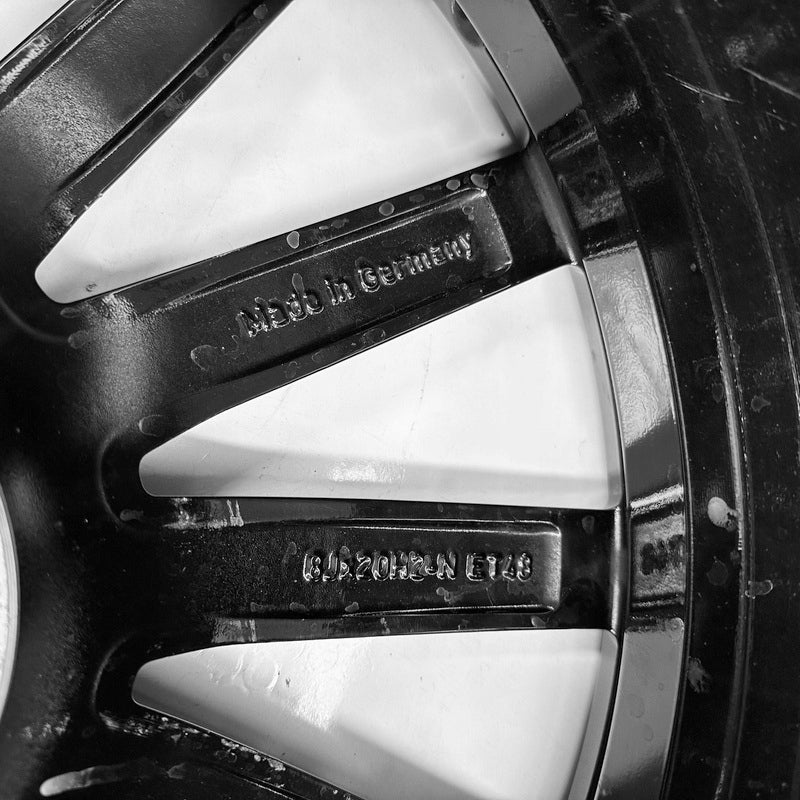 1x Alufelge 20 Zoll 8.0" 5x112 48ET Glanz Schwarz A2474011600 Mercedes-Benz FEL8552712958xc