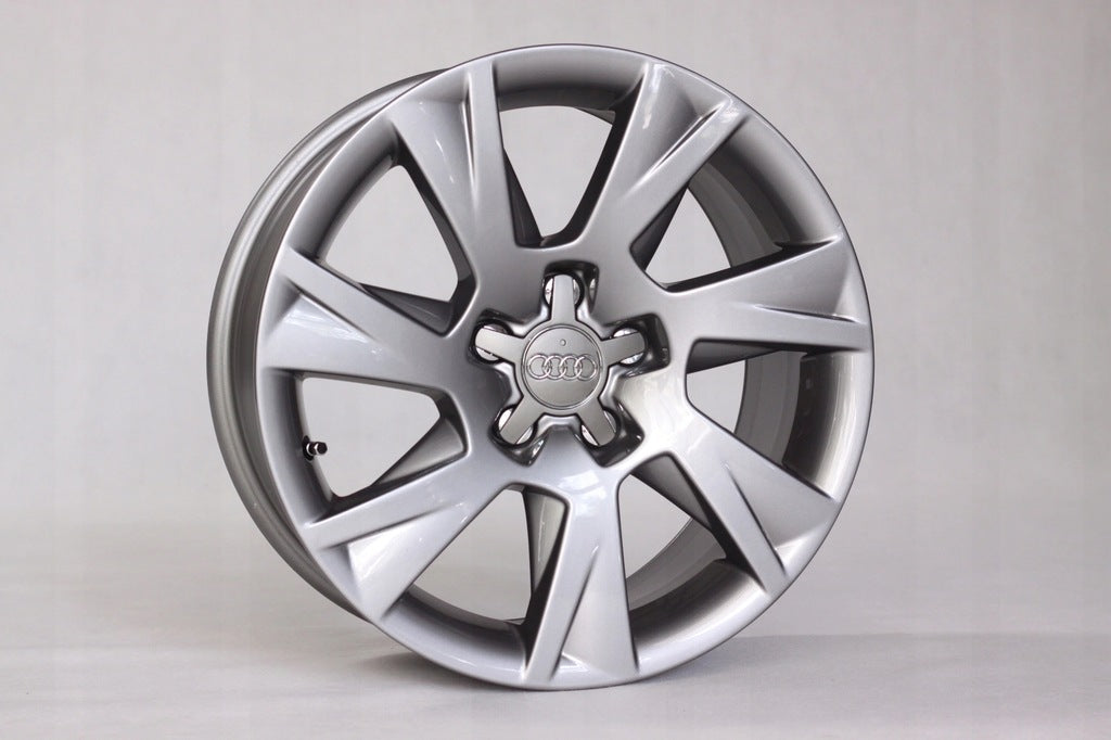 4x Alufelge 17 Zoll 7.5" 5x112 28ET Glanz Grau Audi A5 Rim Wheel FEL8450161189we