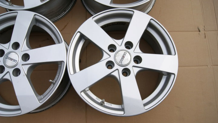 4x Alufelge 16 Zoll 6.5" 5x114.3 Nissan I Rim Wheel FEL3230276446yt
