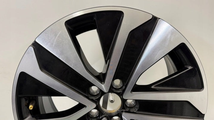 1x Alufelge 16 Zoll 6.0" 5x100 35ET Schwarz 2GM601025AH VW Rim Wheel FEL6939635006wb