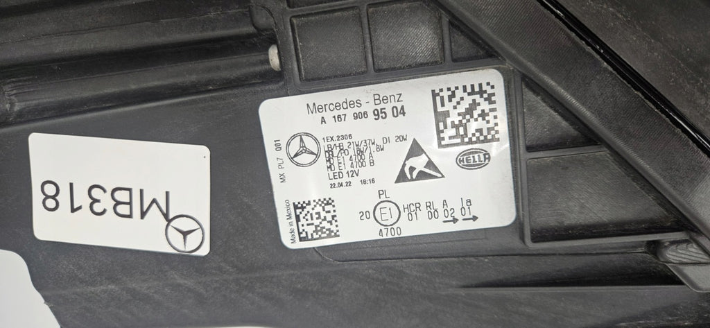 Frontscheinwerfer Mercedes-Benz Gle A1679069604 LED Rechts Headlight SCH1533530036ou