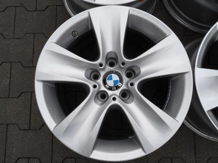 4x Alufelge 17 Zoll 8.0" 5x120 30ET Silber 6790172 BMW Rim Wheel FEL2617361645nd