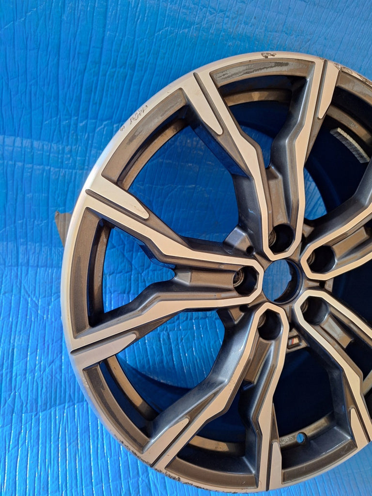 1x Alufelge 19 Zoll 8.0" 5x112 47ET Glanz Graphit 8092163 BMW F39 X1 F48 Mg FEL4239872030ko