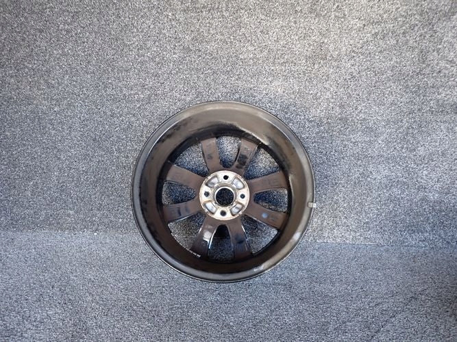 1x Alufelge 16 Zoll 6.5" 4x100 40ET Schwarz 0P072 Opel Corsa D Rim Wheel