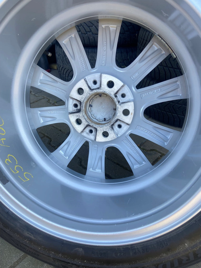 4x Alufelge 17 Zoll 8.0" 5x120 30ET Glanz Schwarz 6780720 BMW F11 F10 Rim Wheel FEL7211725696qc