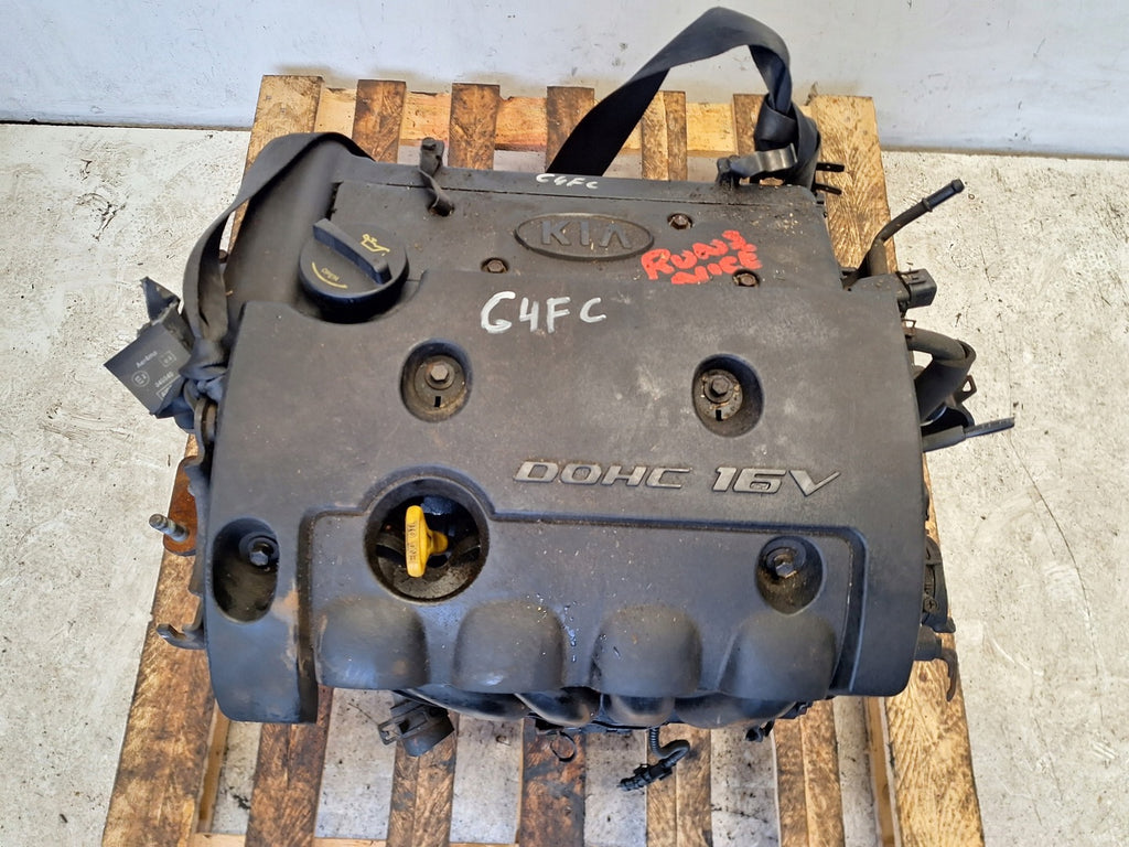 Motor Hyundai Kia G4FC 115PS 142TKm Benzin Engine Unkomplett