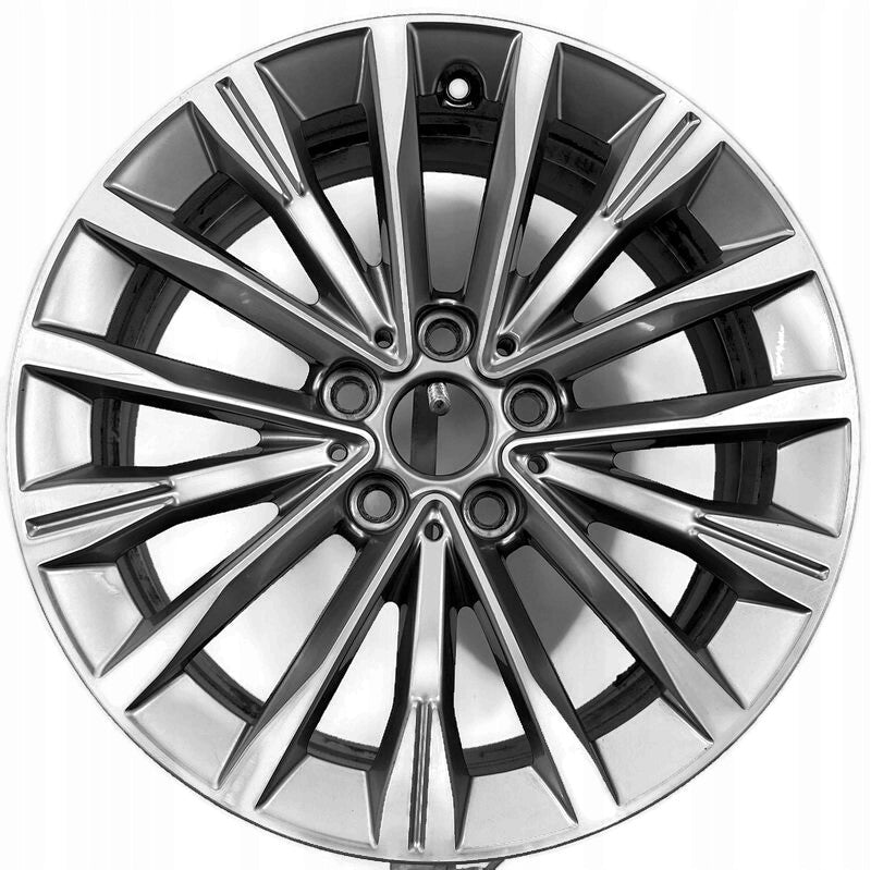 1x Alufelge 17 Zoll 7.5" 5x112 54ET Glanz Graphit 6856085 BMW 1 Mg Rim Wheel FEL1371891240uv