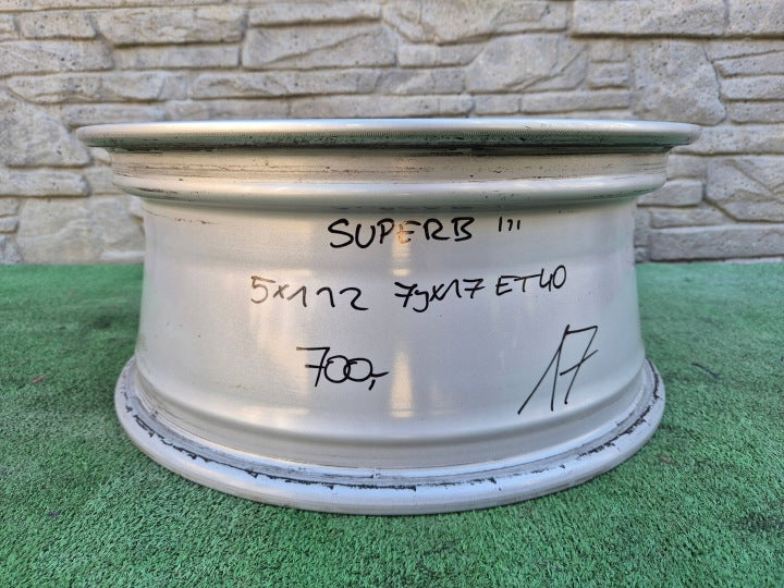 1x Alufelge 17 Zoll 5x112 3V0601025SAJ Skoda Superb Rim Wheel FEL8877551851pp