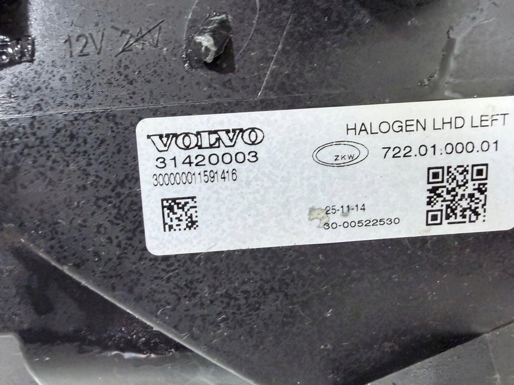 Frontscheinwerfer Volvo V40 31420003 Links Scheinwerfer Headlight SCH3553222352dl
