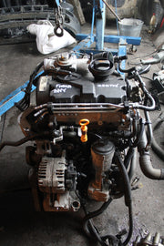 Motor VW Polo BNV 1.4 TDI 80PS 59kW 2009 Diesel Engine Komplett
