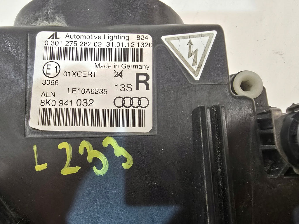 Frontscheinwerfer Audi A4 B8 8K0941032 Bi-Xenon Rechts Scheinwerfer Headlight