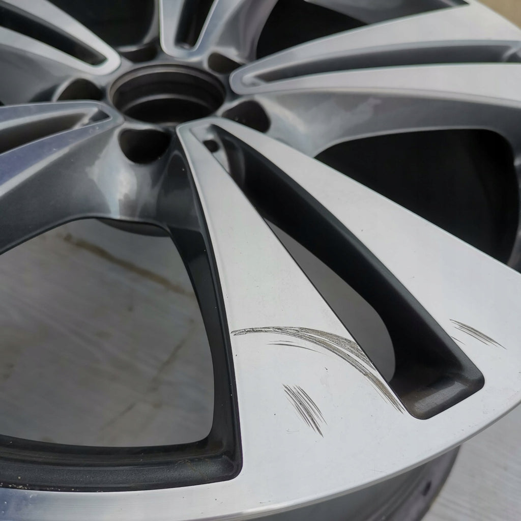 1x Alufelge 20 Zoll 8.5" 5x112 40ET A2534011200 Mercedes-Benz Glc C253 Rim Wheel FEL6814032637uh