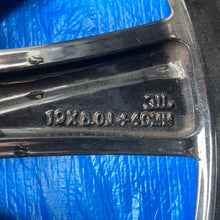 Laden Sie das Bild in den Galerie-Viewer, 1x Alufelge 19 Zoll 8.0" 5x120 40ET Glanz Silber 1059337-00-A Tesla S Rim Wheel FEL8918180361hz