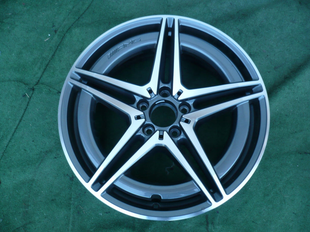 1x Alufelge 19 Zoll 8.0" 5x112 34ET A2934010700 Mercedes-Benz Amg Eqc Rim Wheel FEL2872733082kh