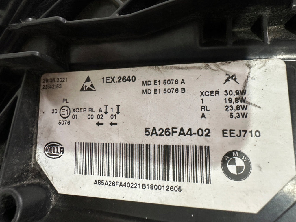 Frontscheinwerfer BMW 5 G31 G30 5A26FA4-02 LED Rechts Scheinwerfer Headlight SCH5264158068fp